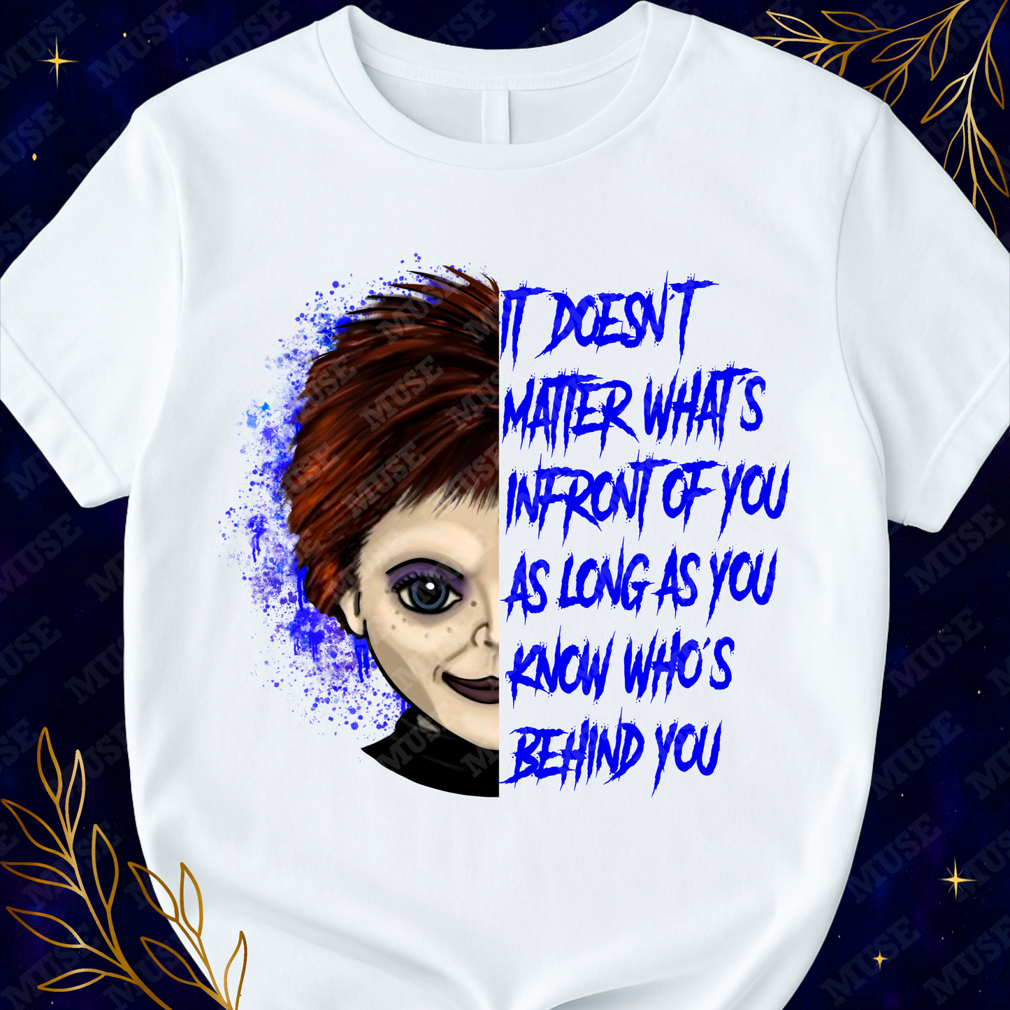 πͺ Chucky Horror Quote PNG β Creepy Doll Scary Movie Design