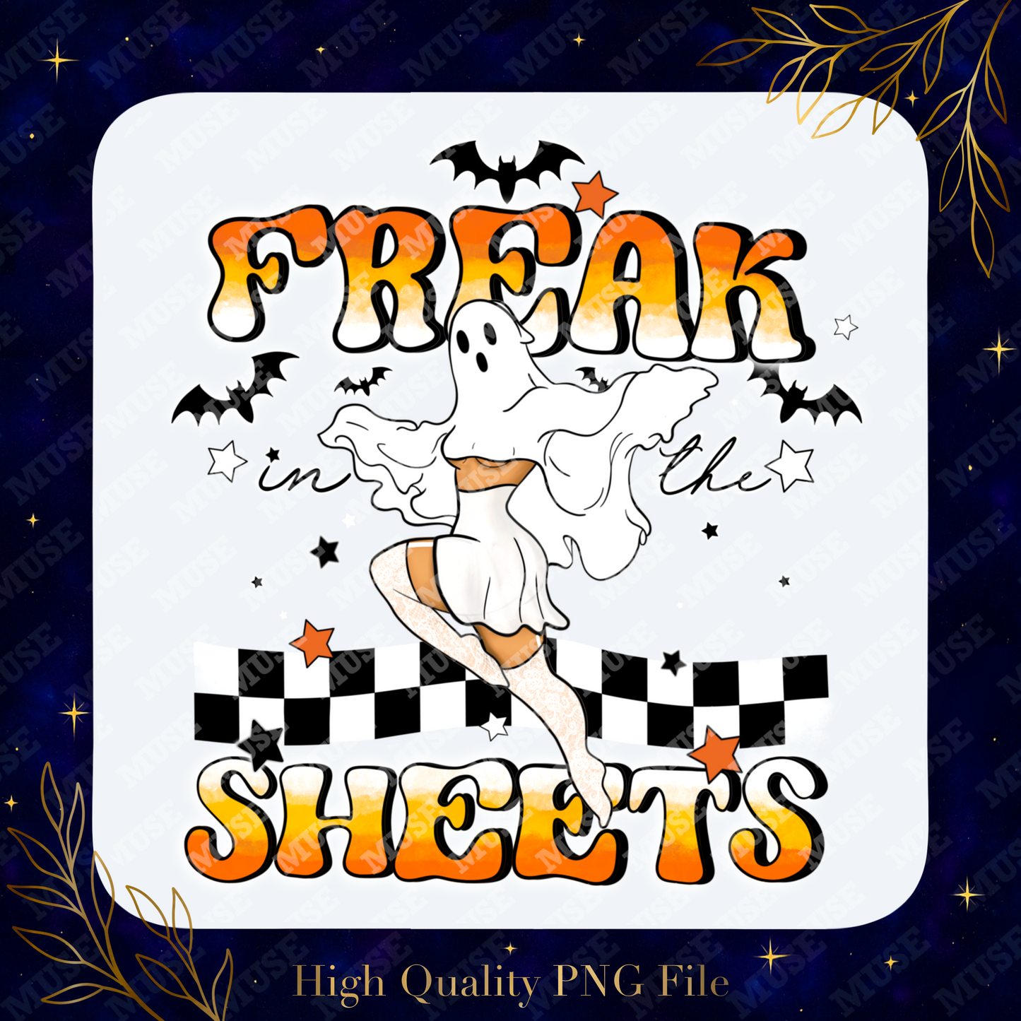 π» Freak In The Sheets PNG β Funny Halloween Ghost Design