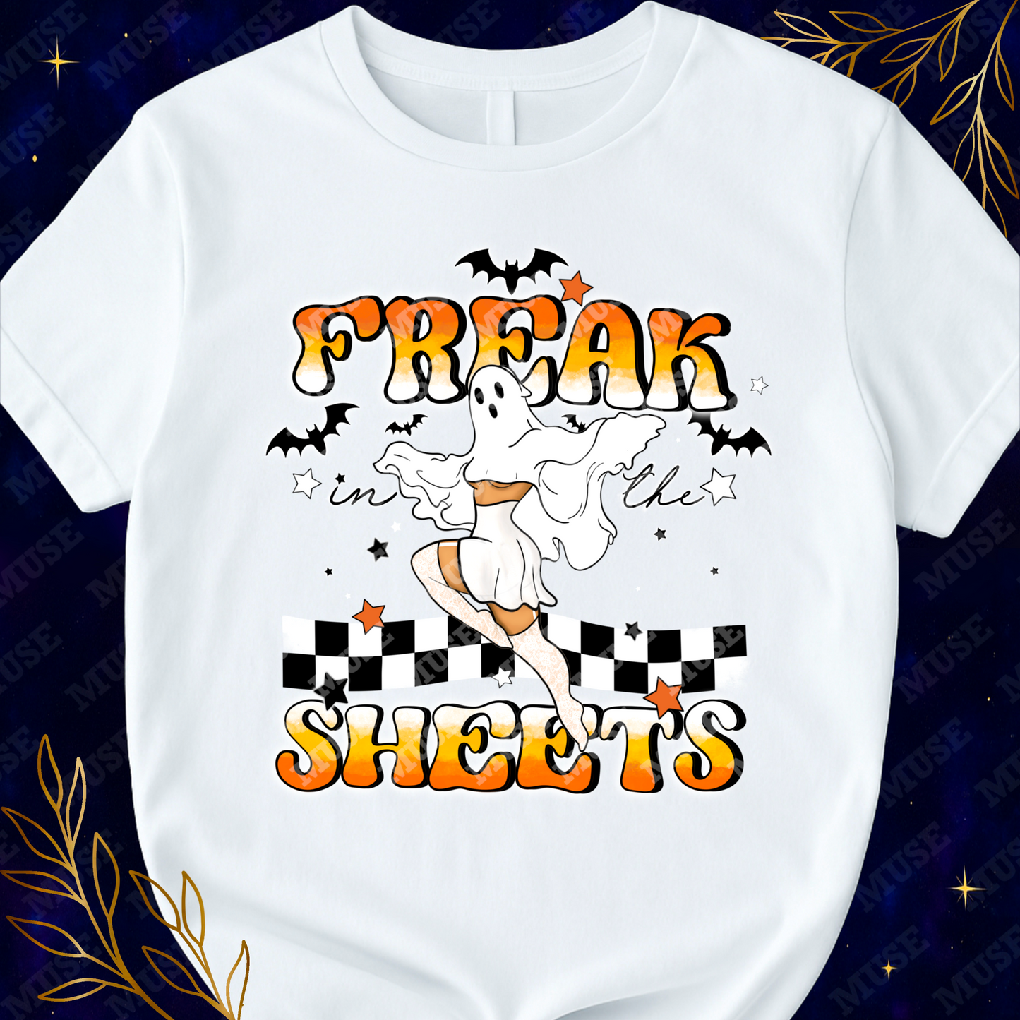 π» Freak In The Sheets PNG β Funny Halloween Ghost Design