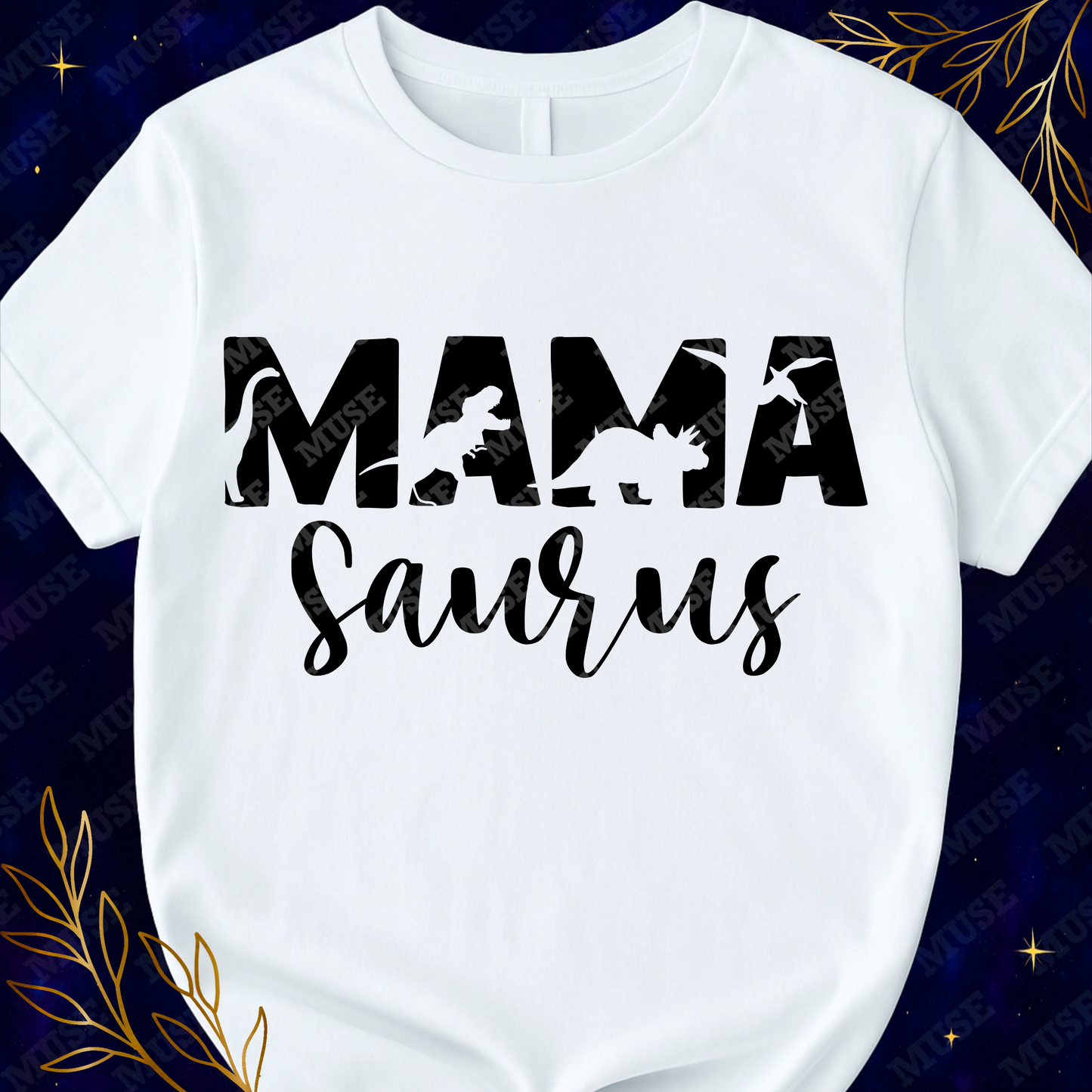 π¦ Mamasaurus PNG β Dino Mom Silhouette Quote Design