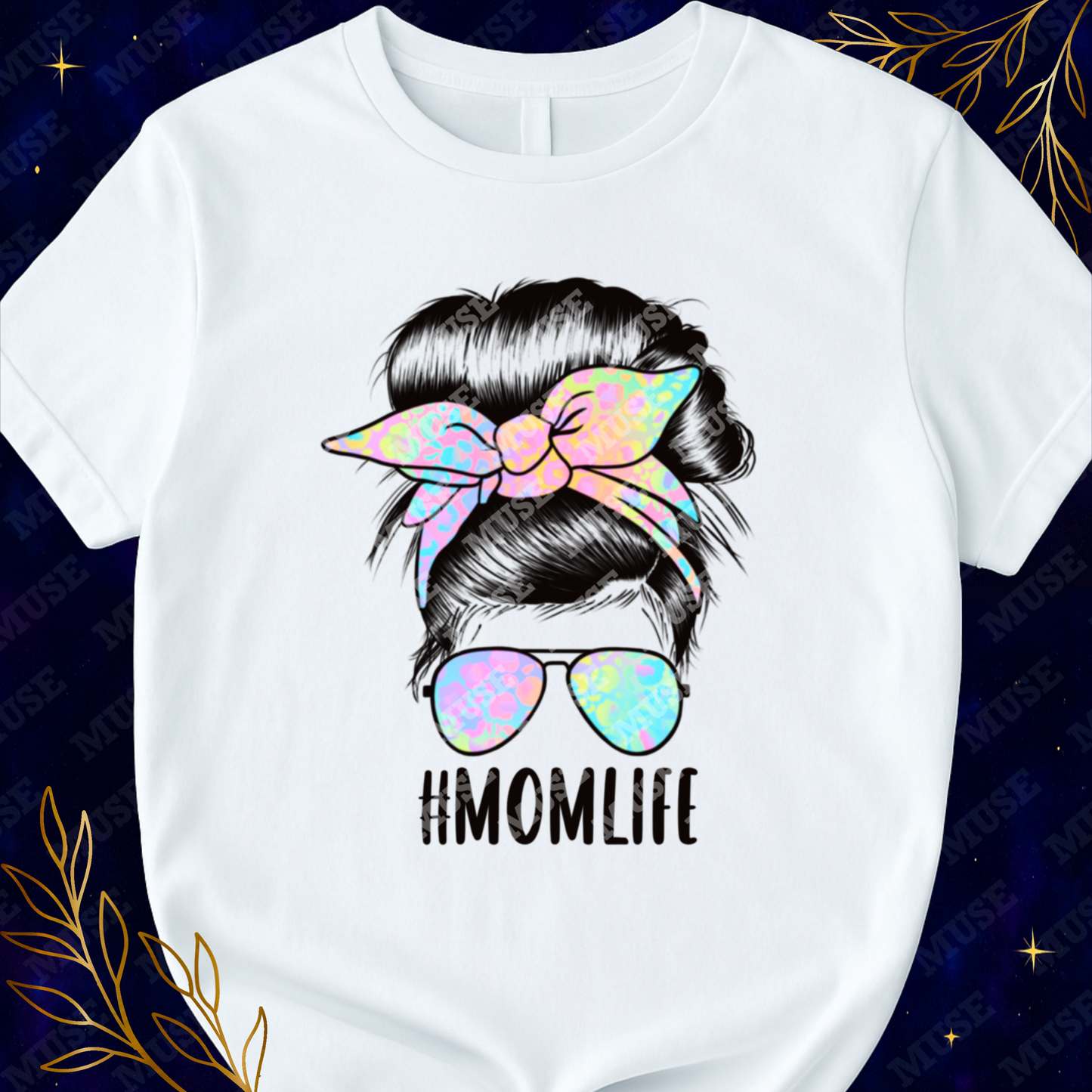 π #MOMLIFE β Pastel Leopard Hair Bun Design