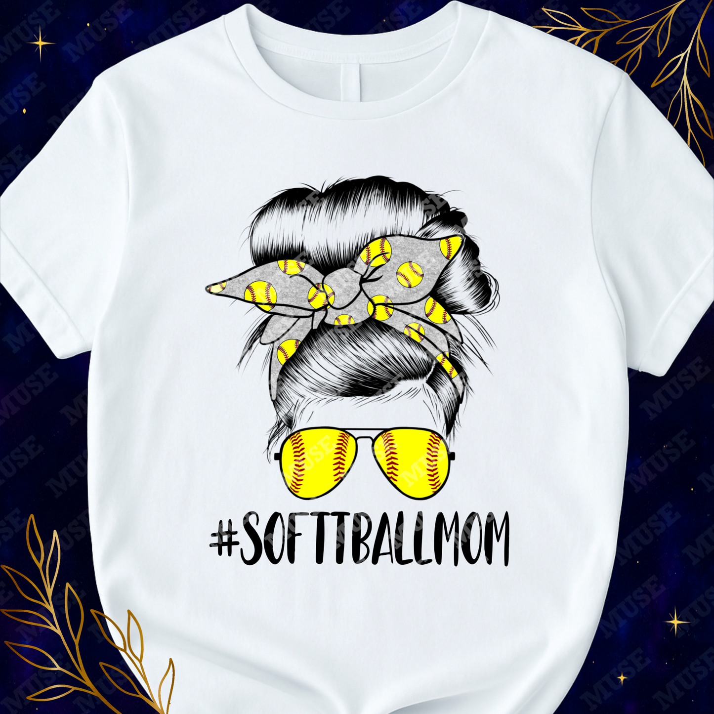 ๐ฅ #SOFTBALLMOM โ Sports Hair Bun Sublimation