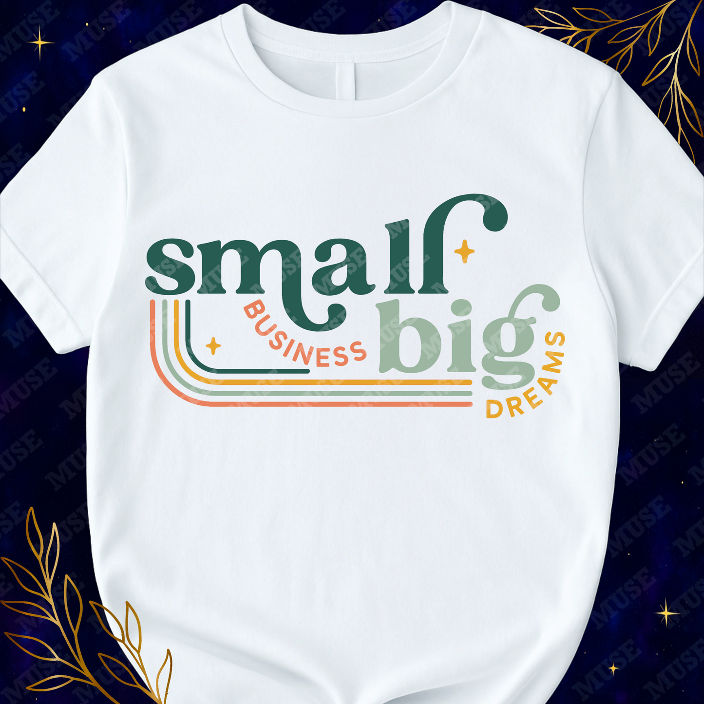 🌈 Small Business Big Dreams Retro Design
