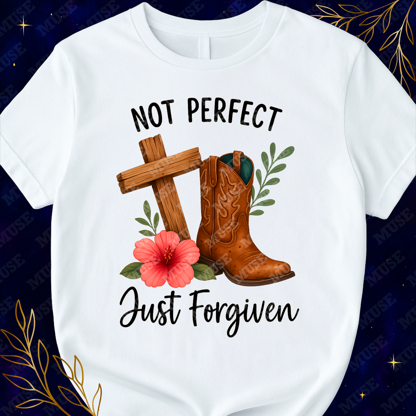 ✝️ Not Perfect Just Forgiven Digital Design