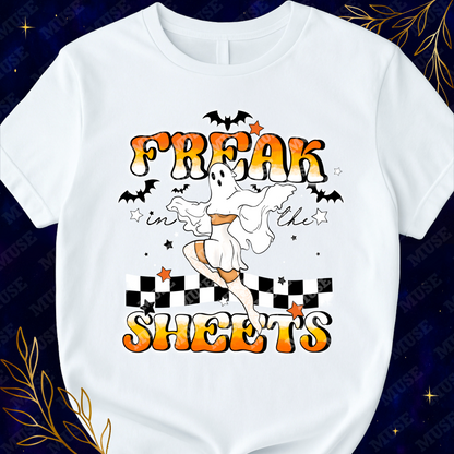👻 Freak In The Sheets PNG – Funny Halloween Ghost Design