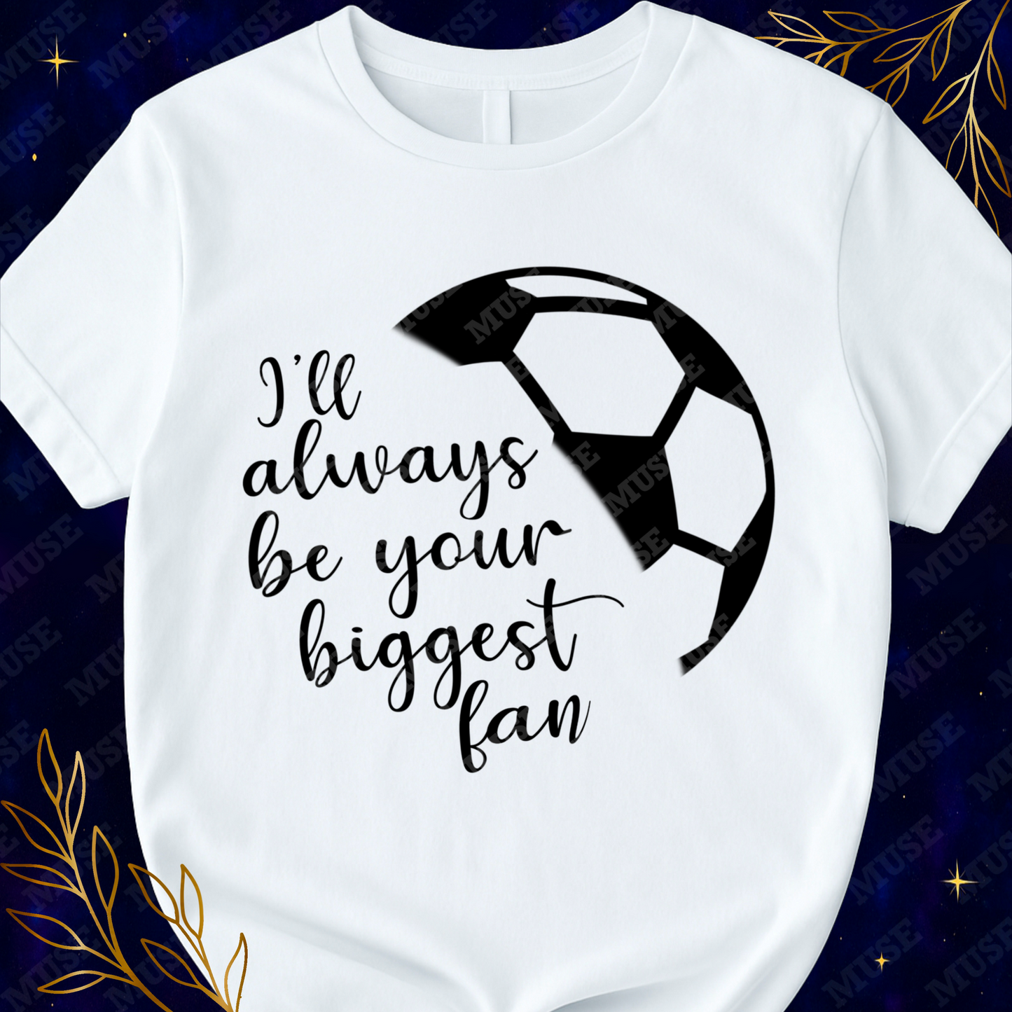⚽ Biggest Fan Soccer Ball Design