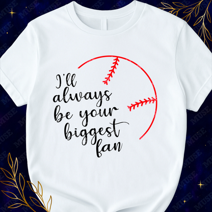 ⚾ Biggest Fan Baseball Stitch Design