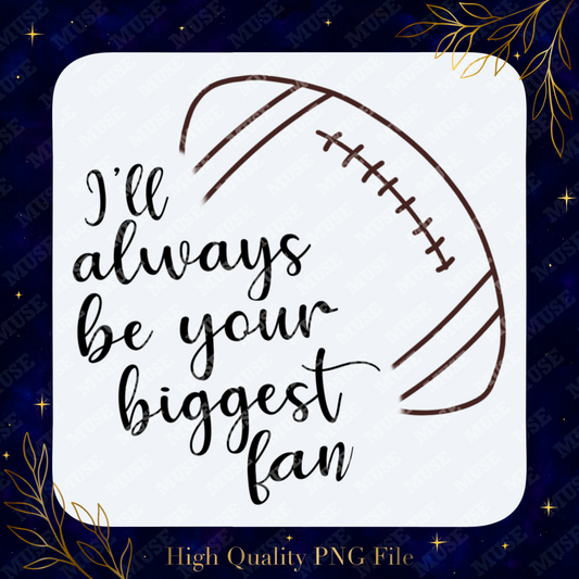 🏈 Biggest Fan Football Design