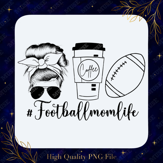 ☕🏈 #FOOTBALLMOMLIFE – Coffee & Game Day Design