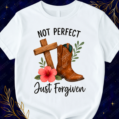 ✝️ Not Perfect Just Forgiven Digital Design